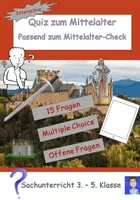 Vorschau - Unterrichtsreihen - Materialpaket: Das Mittelalter - Deckblatt