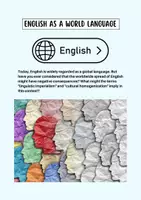 Vorschau - Arbeitsblätter - English as a World Language: Linguistic Imperialism and Cultural Homogenization - Seite 1