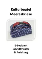 Vorschau - Stationenlernen - Nähen lernen - Kulturbeutel Meeresbriese - Bebilderte Schritt-für-Schritt-Anleitung mit Schnittmuster - Deckblatt