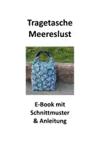 Vorschau - Stationenlernen - Packsack "Meeresbriese" nähen; Bebilderte Anleitung und Schnittmuster - Deckblatt