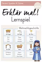 Vorschau - Spiele - Erklär mal - Lernspiel "Weihnachtsgeschichte" - Deckblatt