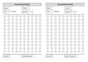 Vorschau - Arbeitsblätter - Konzentration - Trainingsmaterial zur Kompetenzförderung - Seite 2