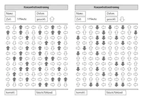 Vorschau - Arbeitsblätter - Konzentration - Trainingsmaterial zur Kompetenzförderung - Seite 3
