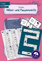 Vorschau - Spiele - Domino Noten- und Pausenwerte - Deckblatt