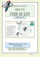Vorschau - Spiele - Spin it! Speaking activity zum Thema This is me! - Deckblatt