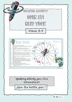 Vorschau - Arbeitsblätter - Spin it! New York eine speaking activity - Deckblatt