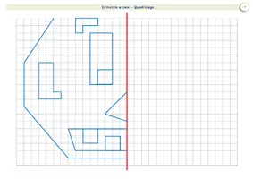 Aperçu - Jeux - Repérage sur quadrillage & Modèles à personnaliser - Page de couverture