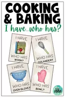 Aperçu - Jeux - Cooking and Baking I HAVE... WHO HAS? - Page de couverture