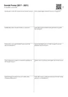 Aperçu - Feuilles d'exercices - Donald Trump (2017 - 2021) - Page 1
