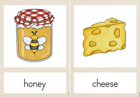 Vorschau - Fördermaterial/Inklusion - Englisch: Poster und Flashcards/ Bildkarten zum Thema "Breakfast/ Frühstück" - Seite 3