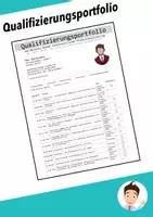 Vorschau - Anderer Materialtyp - Anleitung für digitales Lehrerportfolio - Deckblatt