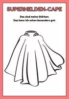 Vorschau - Arbeitsblätter - Selbstbewusstsein stärken - Superheld:innenkräfte - Seite 2