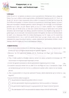 Vorschau - Arbeitsblätter - Klassenarbeit: Angst- und Panikstörungen - Deckblatt