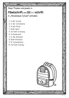 Vorschau - Arbeitsblätter - Lesetraining Klasse 3/4: Minutenlesen „Schule" - Seite 2