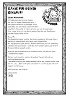 Vorschau - Arbeitsblätter - Lesetraining Klasse 1/2: Teppichlesen „Schule" - Seite 1