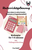 Vorschau - Stundenentwürfe - Materialpaket "Das Leben & seine Kosten" (Proportionen / Dreisatz) - VOLLSTÄNDIG - Seite 1