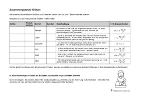 Vorschau - Arbeitsblätter - Physikalische Größen / Einheiten - Definition - editierbar - Seite 2