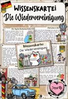 Vorschau - Bildkarten - Tag der Deutschen Einheit / Wiedervereinigung Deutschlands | Wissenskartei - Deckblatt