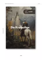 Vorschau - Arbeitsblätter - Lernheft zum Austeilen: Die Kreuzzüge - Osmanisches Reich - Seite 1