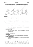 Vorschau - Arbeitsblätter - Speerwurf - Arbeitsblatt zum Abwurf - Inklusive Checkliste zum Abwurf - Seite 3