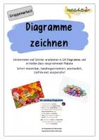 Vorschau - Stundenentwürfe - Wir zeichnen Diagramme! - Deckblatt