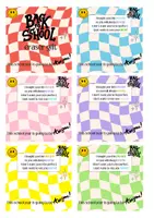Vorschau - Bildkarten - Erste Schulwoche (Geschenk): Back to school eraser gift - Seite 2