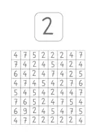 Vorschau - Stationenlernen - Legebild Ziffer 1- 9 - Seite 3