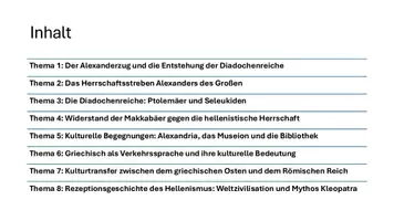 Vorschau - Präsentationen/Tafelbilder - Präsentation: Hellenismus - Alexander der Große - Seite 3