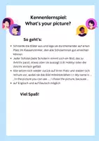Vorschau - Spiele - Kennenlernspiel_What’s your picture - Deckblatt