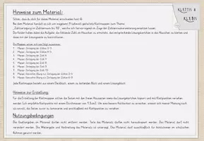 Vorschau - Spiele - Zahlenraum bis 10, 9 Klettmappen: Zahlzerlegung der Zahlen 2-10! Mit Selbstkontrolle - Seite 1