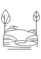 Vorschau - Arbeitsblätter - Ausmalbilder Thema Schulgarten - Grundschule - Bastelvorlagen - Seite 3