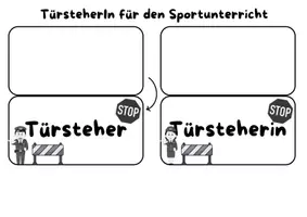 Vorschau - Aufgabenkarten - TürsteherIn Sportunterricht - SchülerInaufgaben vor Beginn des Unterrichts - Seite 3