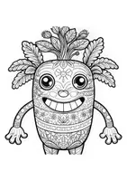 Vorschau - Arbeitsblätter - Mandalas Thema Schulgarten - Grundschule - Bastelvorlagen - Seite 1