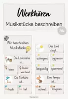 Vorschau - Poster - Werkhören - Musikstücke beschreiben - Deckblatt