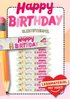 Vorschau - Anderer Materialtyp - Weihnachten Happy Birthday Halloween Stifte Fähnchen Wimpel Bleistift - Seite 3