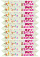 Vorschau - Anderer Materialtyp - Happy Birthday Bleistiftfähnchen Stifte Fähnchen Wimpel Bleistift Geburtstag - Seite 1