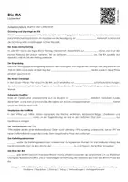 Vorschau - Arbeitsblätter - Die IRA - Lückentext und Übungen - Seite 1