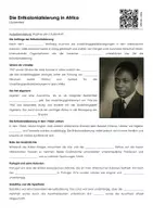 Vorschau - Arbeitsblätter - Die Entkolonialisierung in Afrika - Lückentext und Übungen - Seite 1