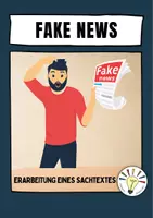 Vorschau - Arbeitsblätter - Fake News (Sachtext mit Aufgaben) - Deckblatt