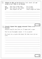 Vorschau - Klassenarbeiten - Grammatik / Rechtschreibung: Klassenarbeit (Worttrennung & Kommasetzung) - Deutsch - Kl. 4 - Seite 2