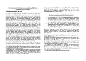 Vorschau - Arbeitsblätter - Paket: Bismarcks Innenpolitik. Geschickter Taktiker oder völliges Versagen? Sozialistengesetze / Kulturkampf. Bearbeitungsmatrix und Lösungen + AFB - Seite 1