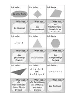 Vorschau - Spiele - "Ich habe..., wer hat..." - Flächen & Formeln - Seite 3