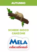 anteprima - Esercizi - Autunno - schede con canzone - SCARICA GRATIS - Pagina di copertina