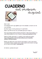 Vista previa - Fichas informativas / Documentos de lectura - Cuaderno del profesor digital (Verde) - página 1