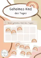 Vorschau - Fördermaterial/Inklusion - Geheimes Kind: Regenbogen | Belohnung - Deckblatt