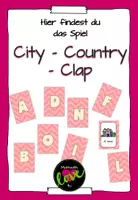 Vorschau - Spiele - game: city country clap - Deckblatt