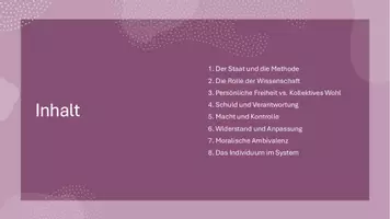 Vorschau - Präsentationen/Tafelbilder - Präsentation: „Corpus Delicti“ von Juli Zeh - Seite 3