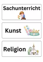 Vorschau - Poster - Tafelbilder Stundenplan I Tagestransparenz I Classroom-Management - Seite 3