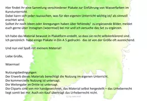 Vorschau - Poster - Plakatset Einführung Wasserfarben #silvesterknaller24 - Seite 1
