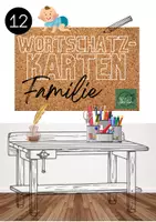 Vorschau - Stationenlernen - RIESEN-Materialpaket ALLE Wortschatzkarten - Seite 1